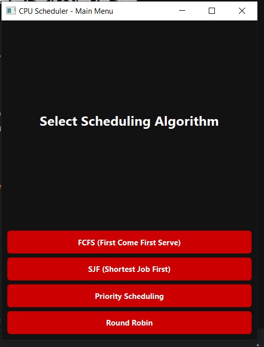 💻 CPU Scheduling Simulator (Qt/C++) | CPU-Scheduler-Simulator-Qt-by-C-